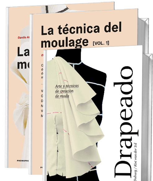 La Técnica del Moulage Vol. 1 + Vol. 2 + Drapeado  (con gastos de envío incluidos) - Imagen 1